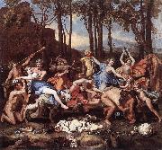 Nicolas Poussin The Triumph of Pan oil painting reproduction